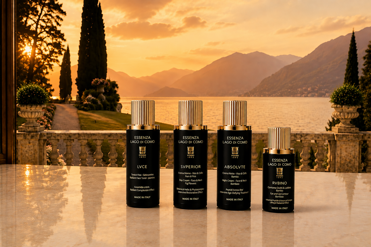 LVCE SVPERIOR ABSOLVTE e RVBINO nel Rituale INTENSO Essenza Lago di Como