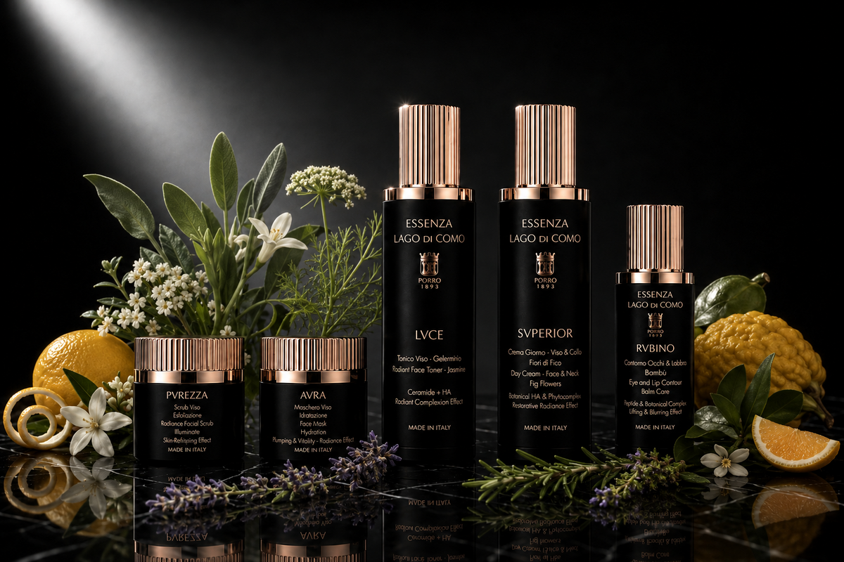 Rituale Spa Essenza Lago di Como con Erbe Lariane agrumi e botaniche locali
