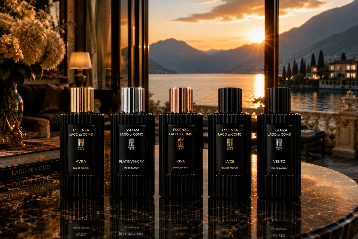 Profumo Essenza Lago di Como come souvenir olfattivo e ricordo di viaggio