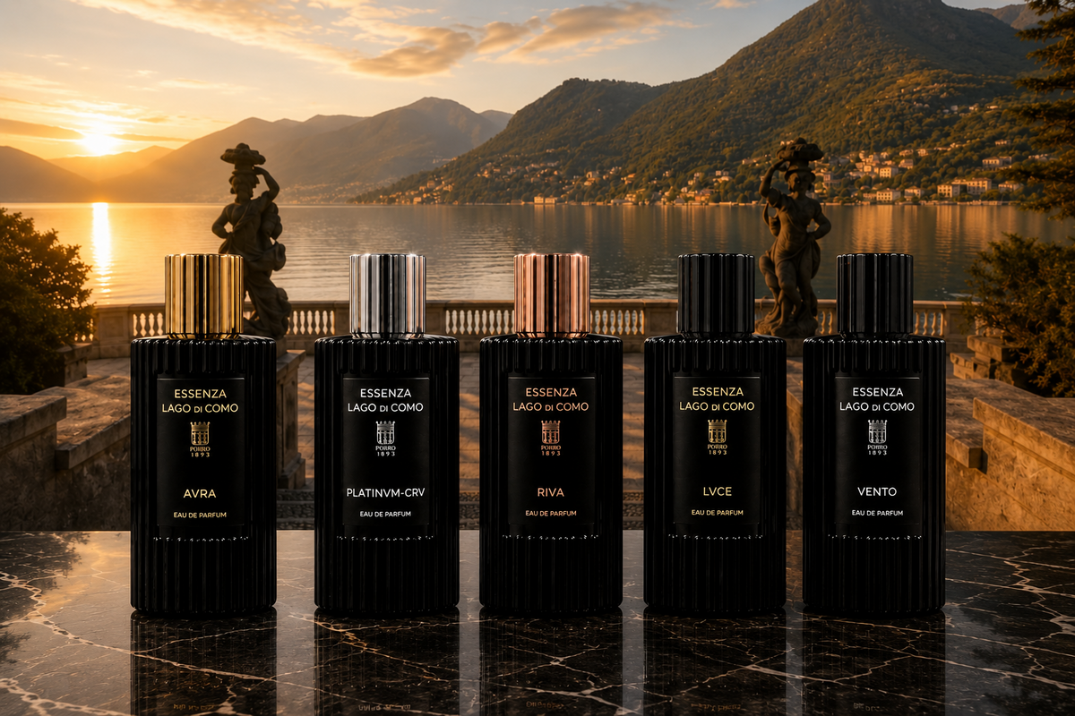 Profumi di nicchia sul Lago di Como – collezione Essenza Lago di Como