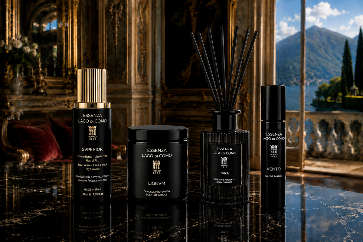 Cofanetto Lusso - Essenza Lago di Como - Crema viso, Lignvm, Diffusore, Eau De Parfum Paf