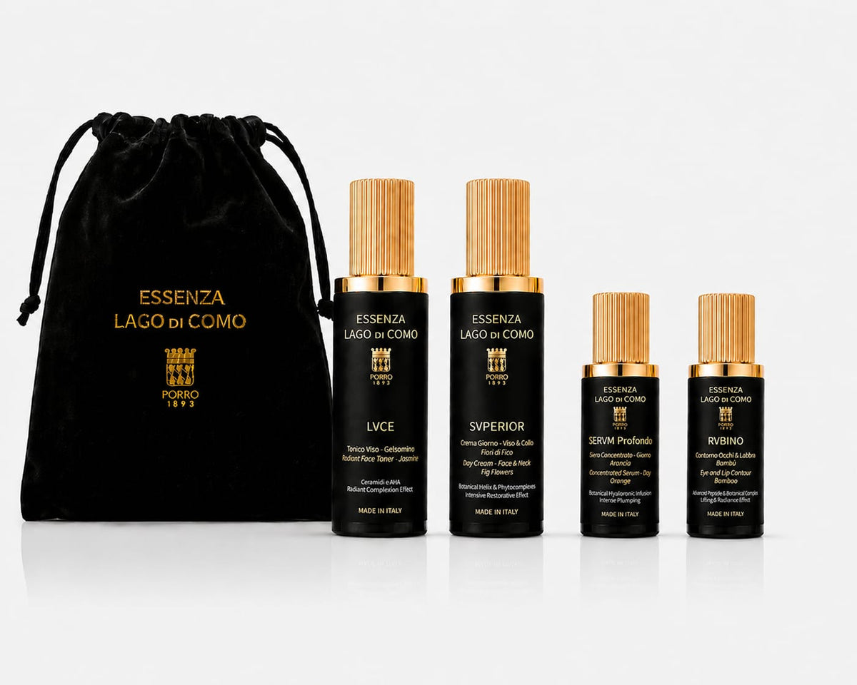 Rituali skincare qualità lusso - Essenza Lago di Como 
