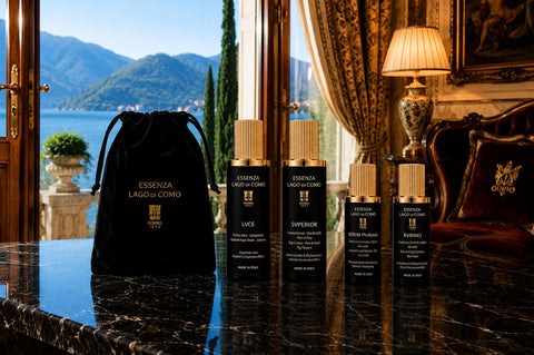 Rituale della Mattina — rituale skincare luxury · Essenza Lago di Como - Made in Italy - Porro1893