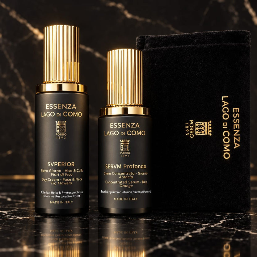 Risveglio gift set with SERVM Profondo and SVPERIOR day cream